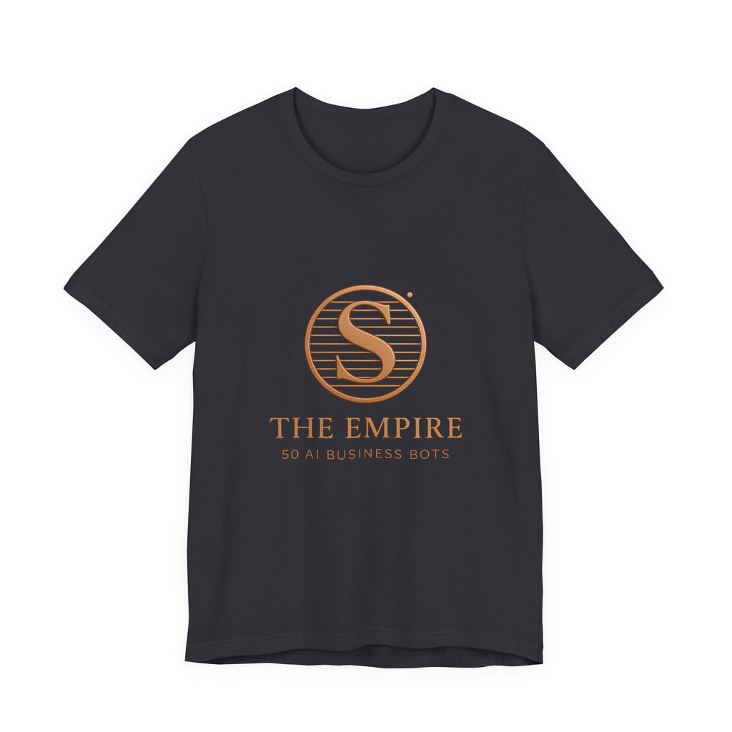 Empire Business Bots Tee, Unisex Jersey Short Sleeve T-Shirt, Ideal Gift for Entrepreneurs, Casual Wear, Motivational Shirt