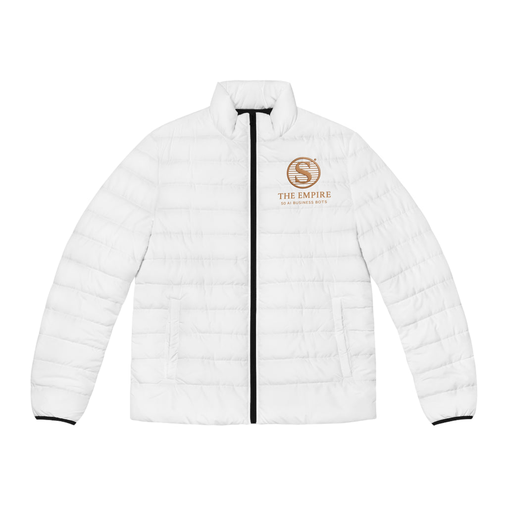 Men's Puffer Jacket - Stylish Winter Outerwear for Cold Weather, Cozy Layering, Casual Wear, Gift for Him, Adventure Ready