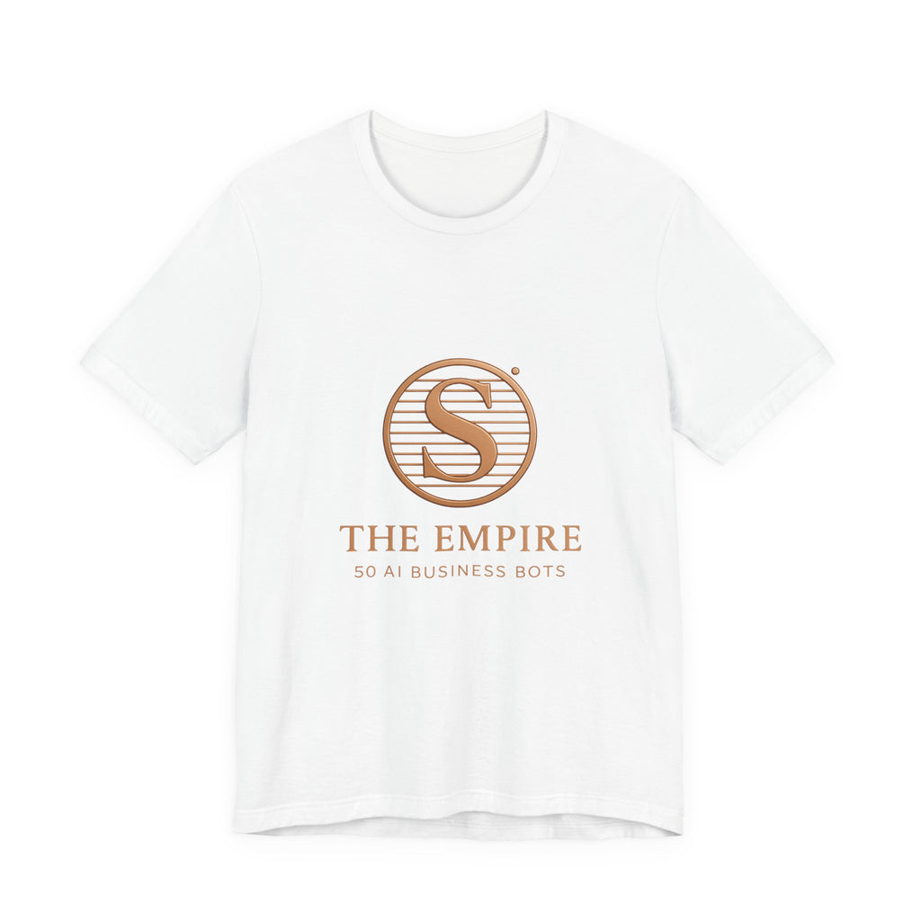 Empire Business Bots Tee, Unisex Jersey Short Sleeve T-Shirt, Ideal Gift for Entrepreneurs, Casual Wear, Motivational Shirt