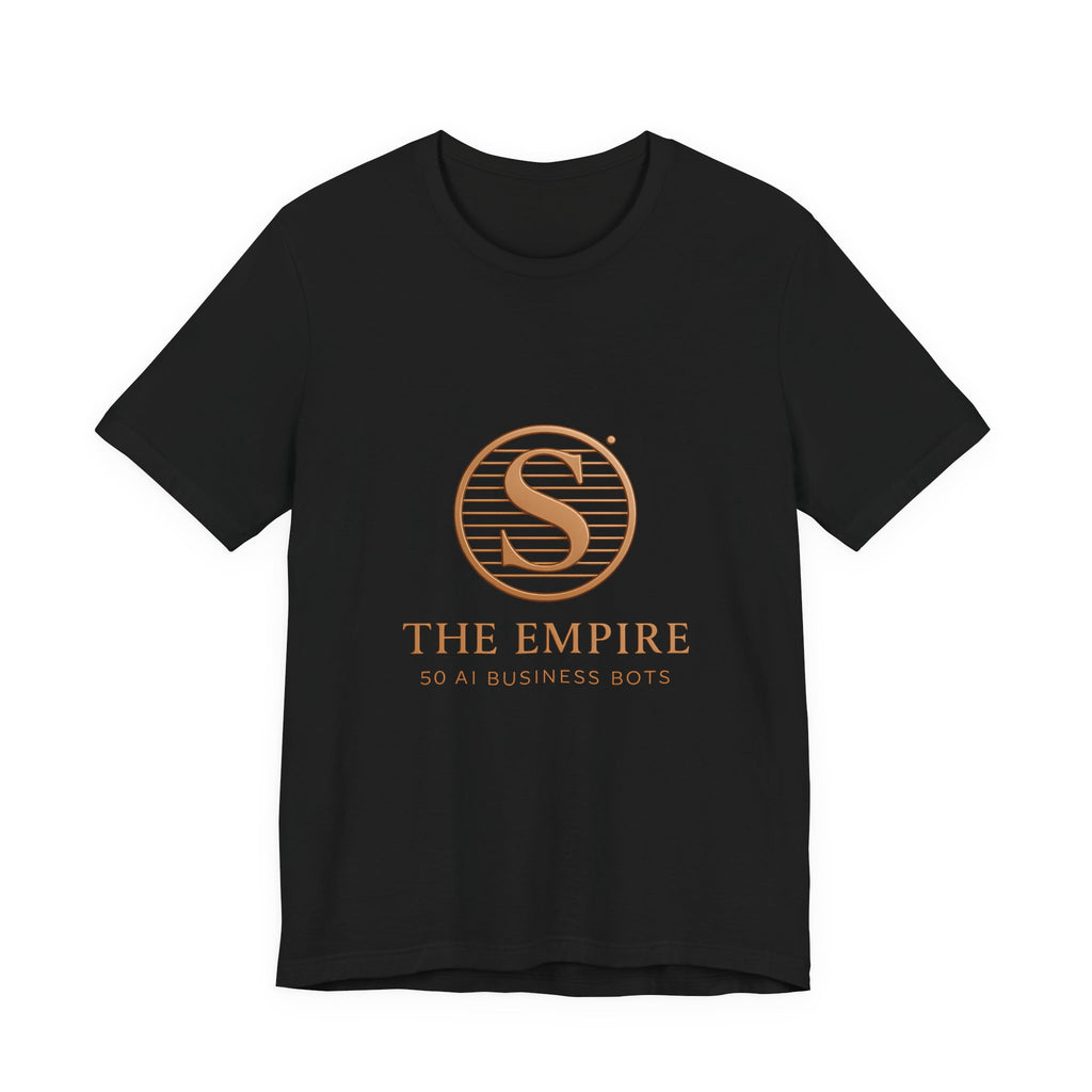 Empire Business Bots Tee, Unisex Jersey Short Sleeve T-Shirt, Ideal Gift for Entrepreneurs, Casual Wear, Motivational Shirt
