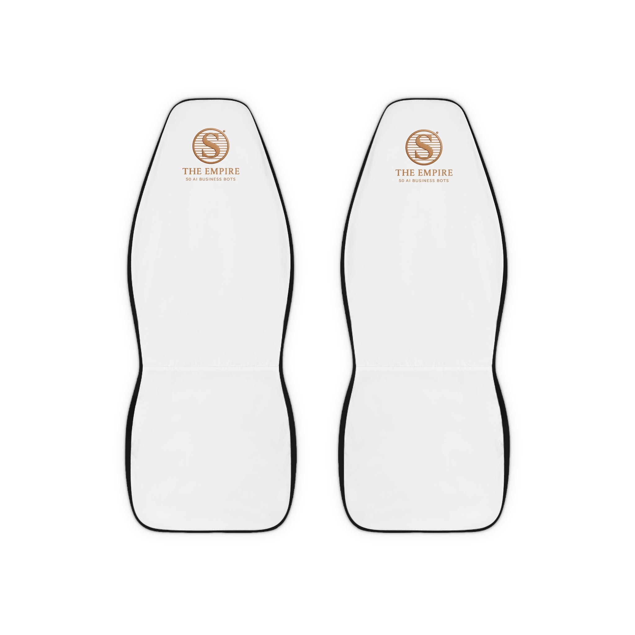 Elegant Polyester Car Seat Covers with Premium Design - Auto Accessories for Home, Gifts for Car Enthusiasts, Custom Decor, Vehicle Makeover