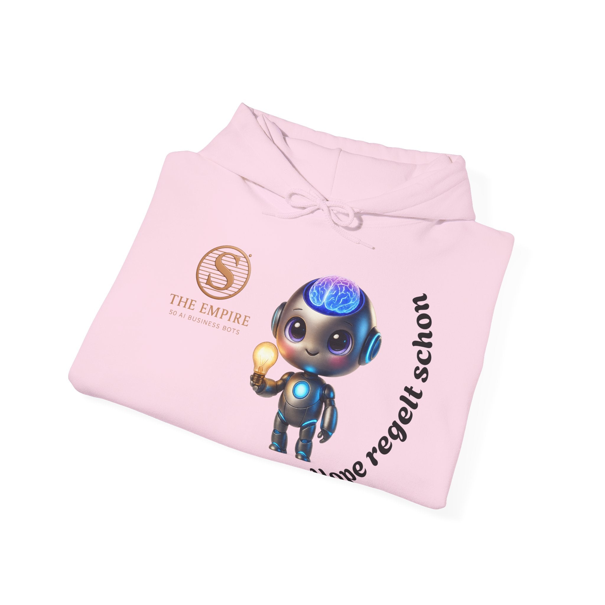 Hope Regall Storn Inspirational Unisex Hoodie, Cozy Cartoon Sweatshirt, Gift for All Occasions, Trendy Streetwear, Everyday Comfort