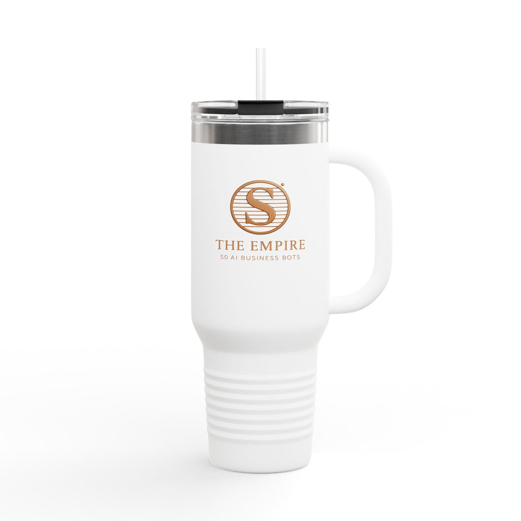 Insulated Travel Mug, 40oz - Perfect for Road Trips, Office Commutes, Camping, Gifting, and Everyday Hydration