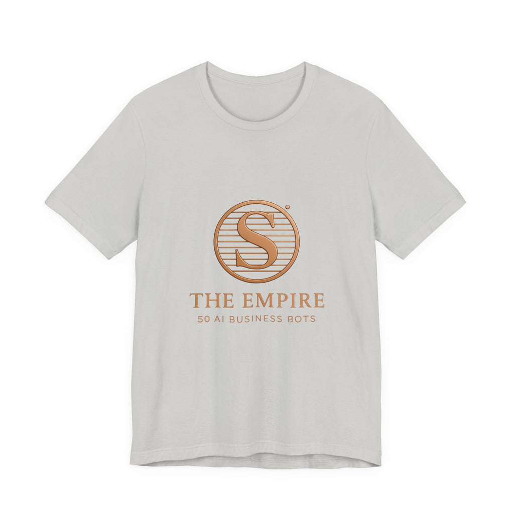 Empire Business Bots Tee, Unisex Jersey Short Sleeve T-Shirt, Ideal Gift for Entrepreneurs, Casual Wear, Motivational Shirt