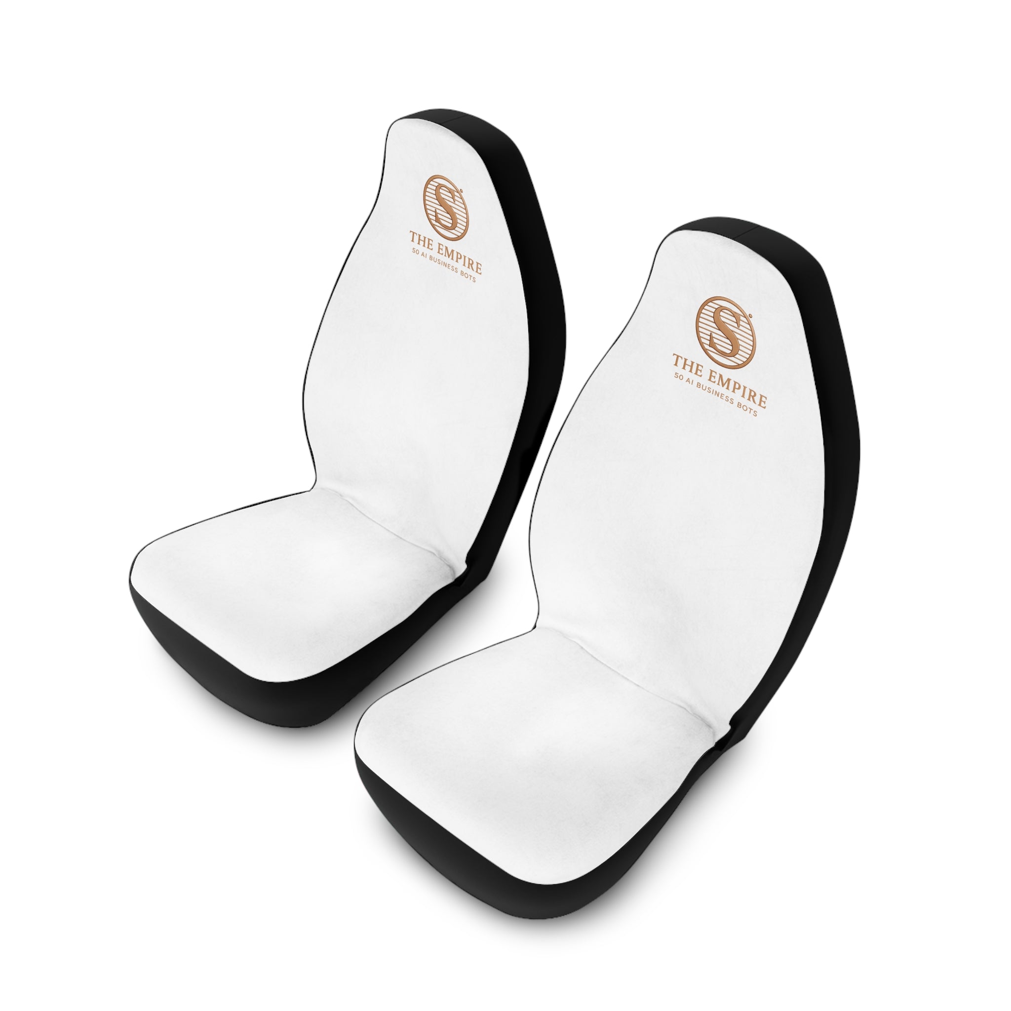 Elegant Polyester Car Seat Covers with Premium Design - Auto Accessories for Home, Gifts for Car Enthusiasts, Custom Decor, Vehicle Makeover