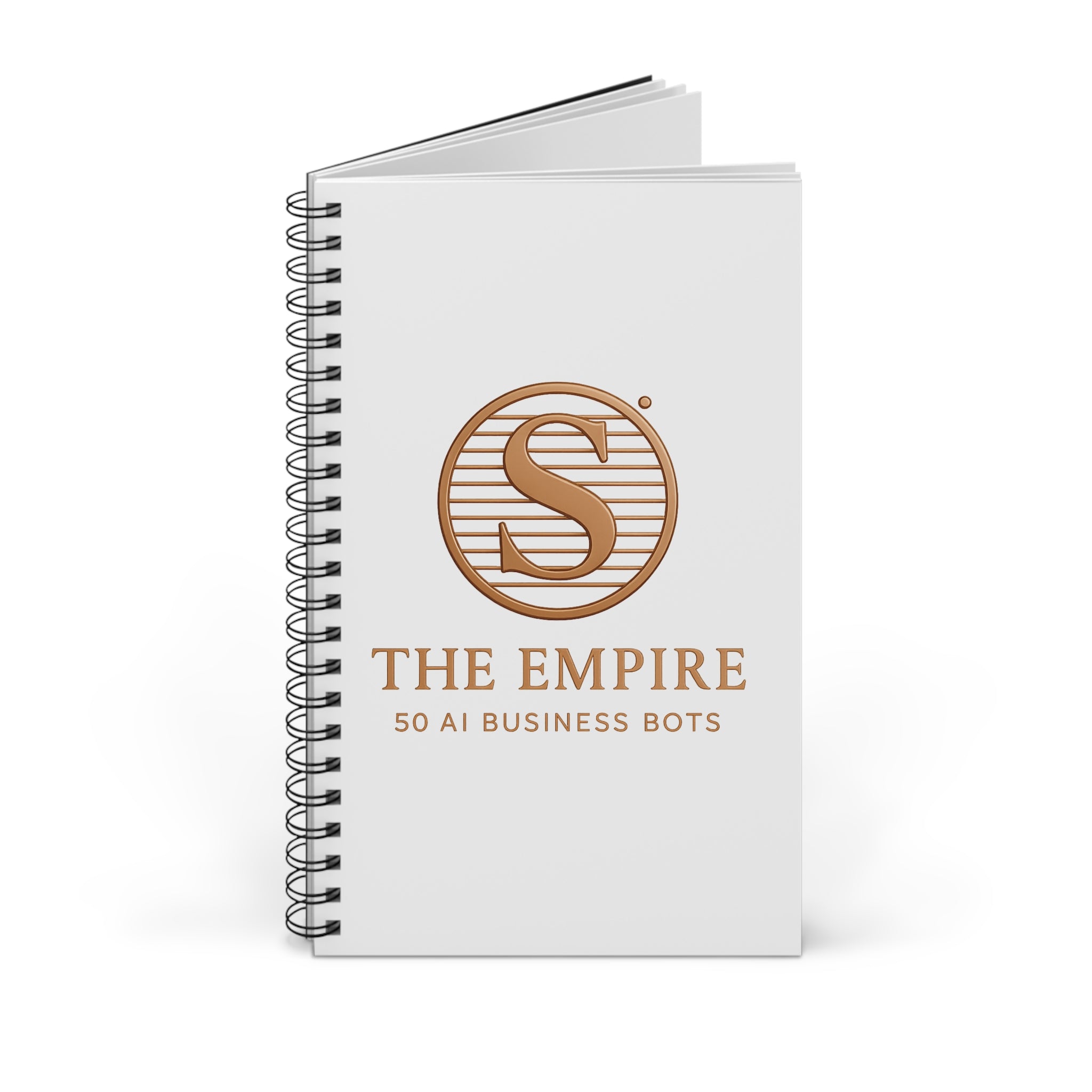 Sleek Spiral Journal for Entrepreneurs | Ideal for Notes, Planning, Sketching, Business Ideas, and Motivation
