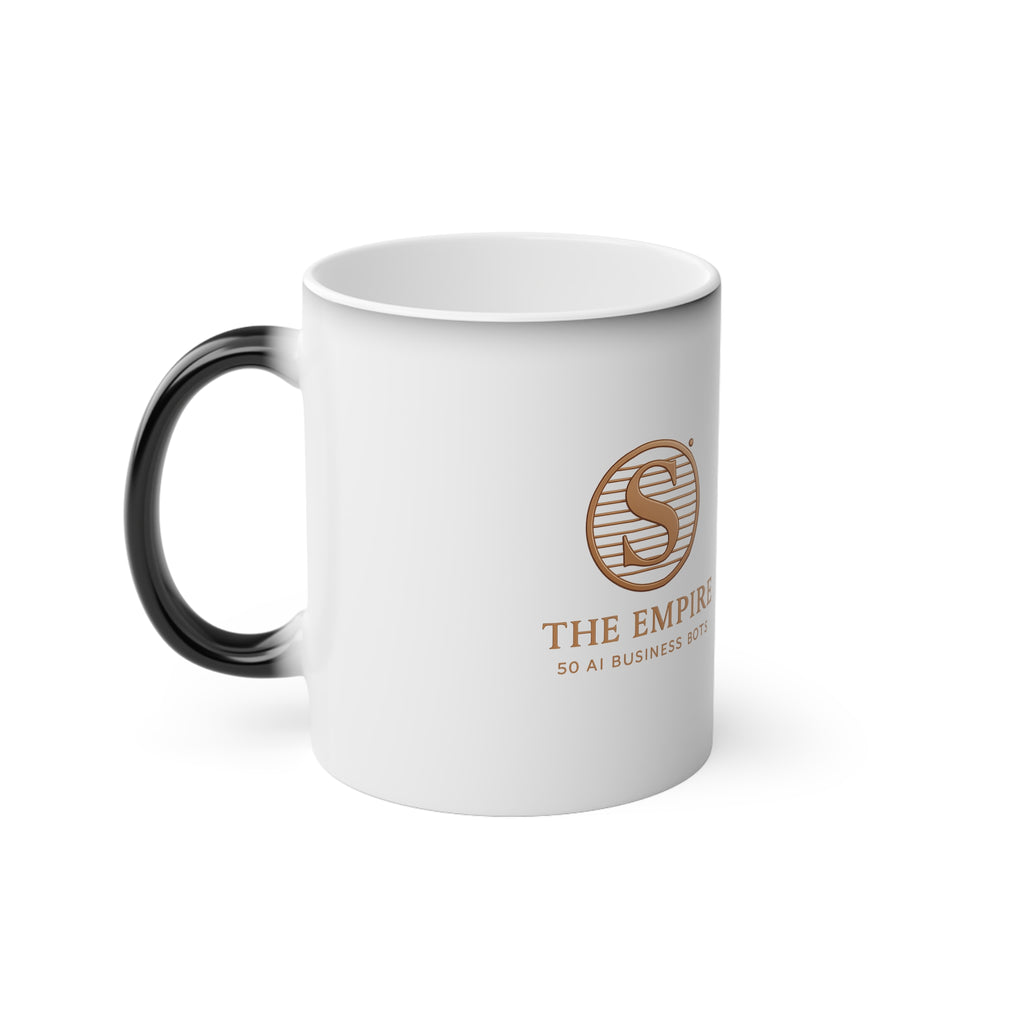 Magic Motivational Mug - Energize Your Day, Perfect for Coffee Lovers, Gifts for Friends, Office Decor, Unique Holiday Present