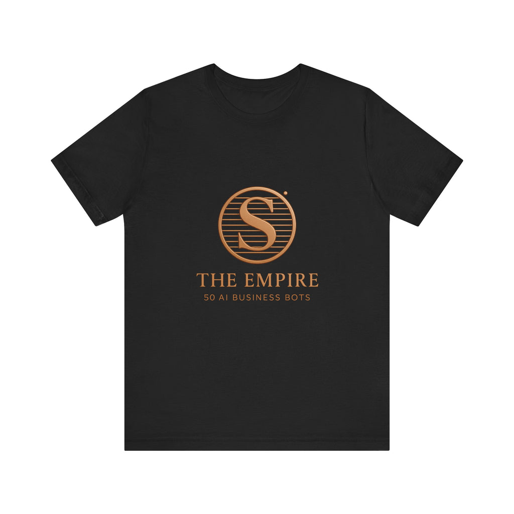 Empire Business Bots Tee, Unisex Jersey Short Sleeve T-Shirt, Ideal Gift for Entrepreneurs, Casual Wear, Motivational Shirt
