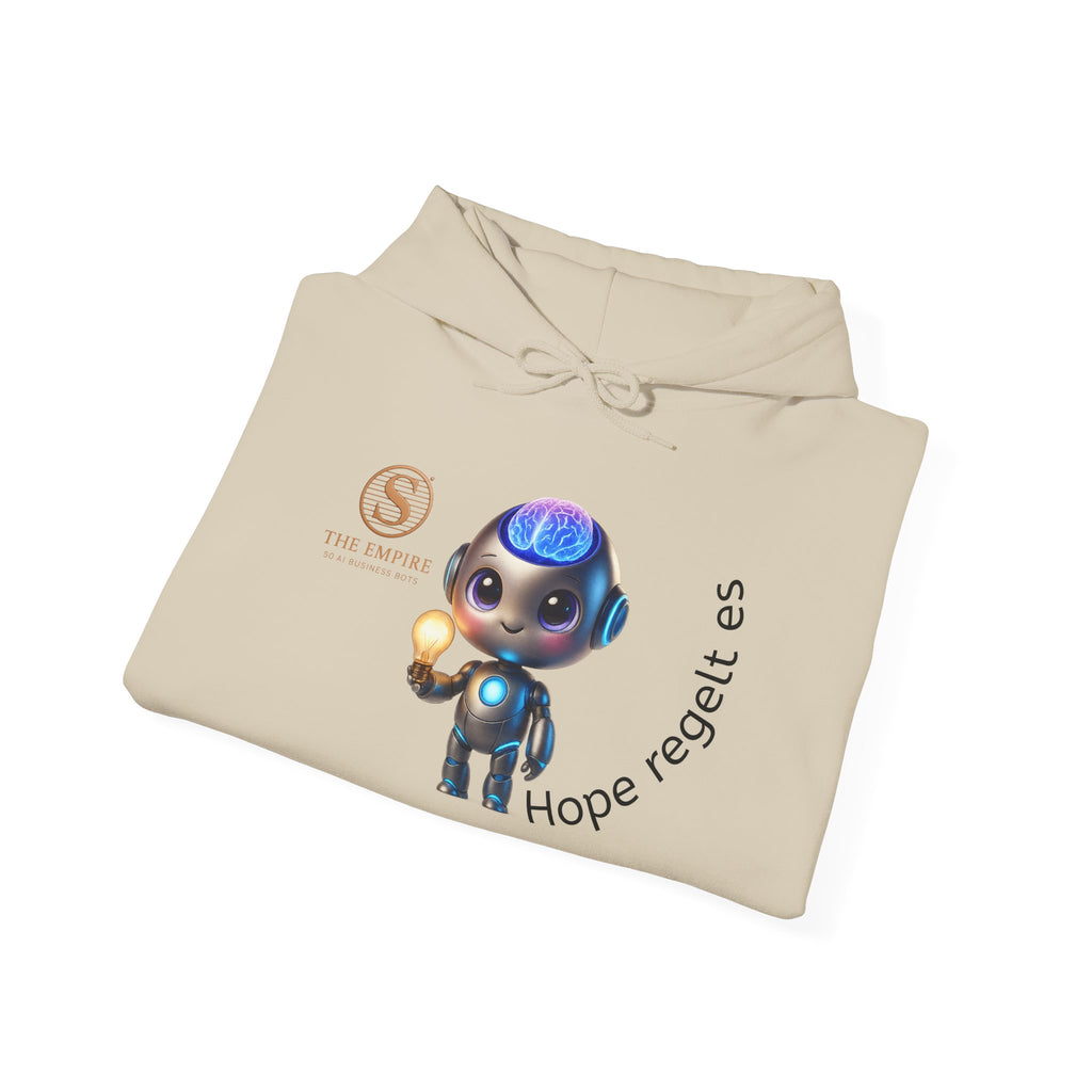 Hope Regrets Unisex Heavy Blend™ Hoodie, Cozy Streetwear, Casual Gift for Fans, Quirky Fashion, Ideal for Every Season