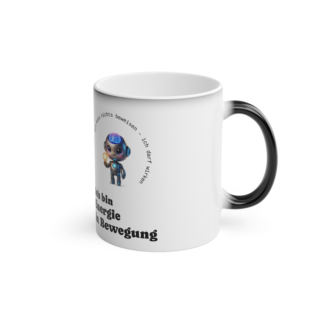 Magic Motivational Mug - Energize Your Day, Perfect for Coffee Lovers, Gifts for Friends, Office Decor, Unique Holiday Present