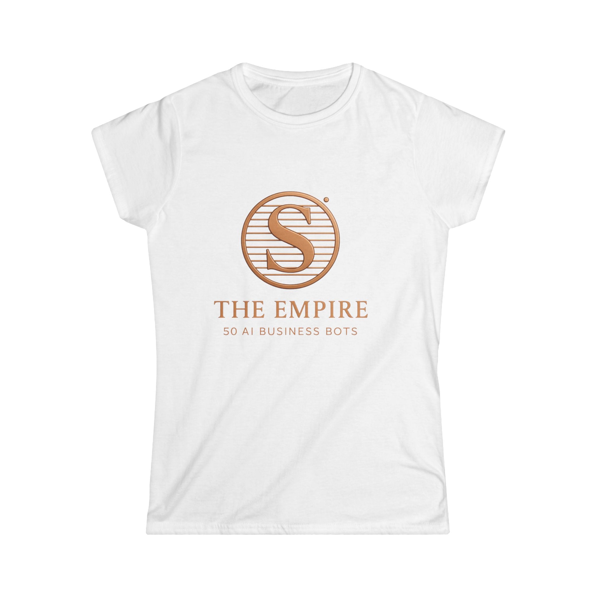 Empire Business Softstyle Tee - Stylish Women's T-Shirt for Entrepreneurs, Motivational Wear, Business Casual, Gift for Her