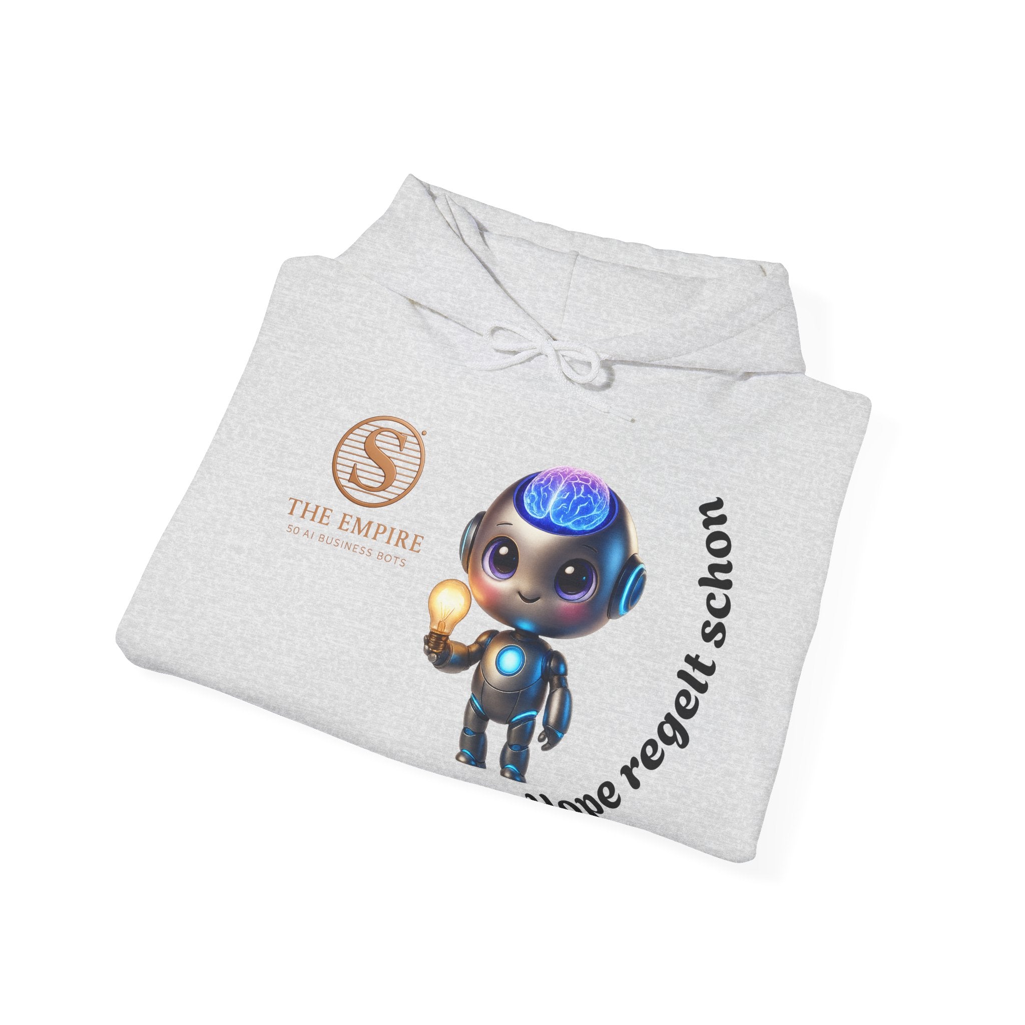 Hope Regall Storn Inspirational Unisex Hoodie, Cozy Cartoon Sweatshirt, Gift for All Occasions, Trendy Streetwear, Everyday Comfort