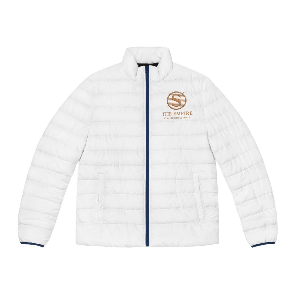 Men's Puffer Jacket - Stylish Winter Outerwear for Cold Weather, Cozy Layering, Casual Wear, Gift for Him, Adventure Ready